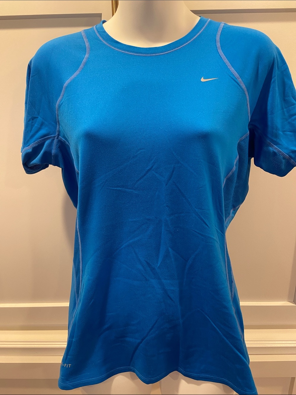 Nike Women's Bright Blue Short Sleeve Performance Tee